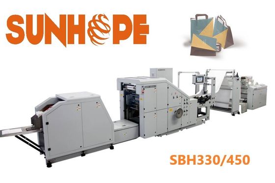 230 máquinas de alta velocidade mínimas da fabricação do saco de papel do rolo dos sacos SUNHOPE